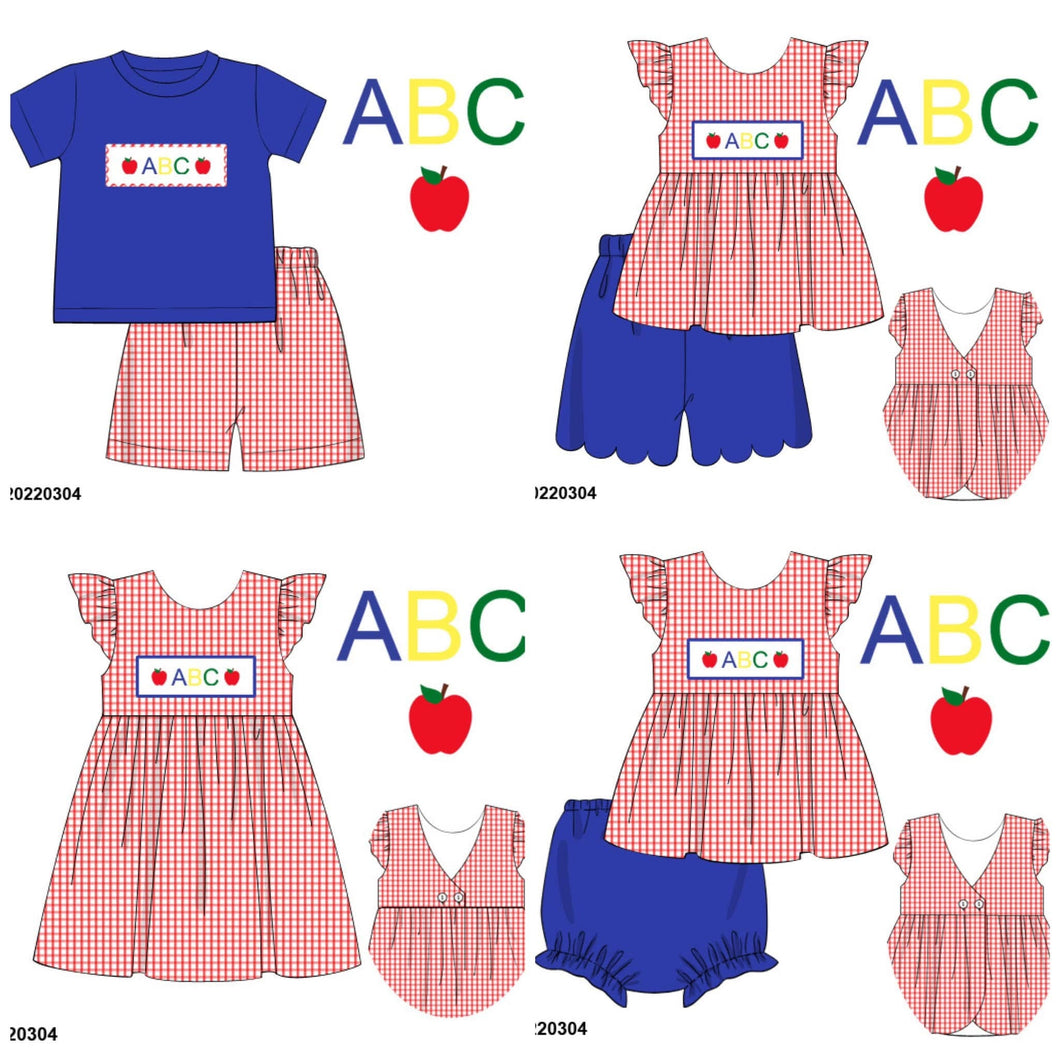 ABC Smocked Collection PO53 - ETA late June
