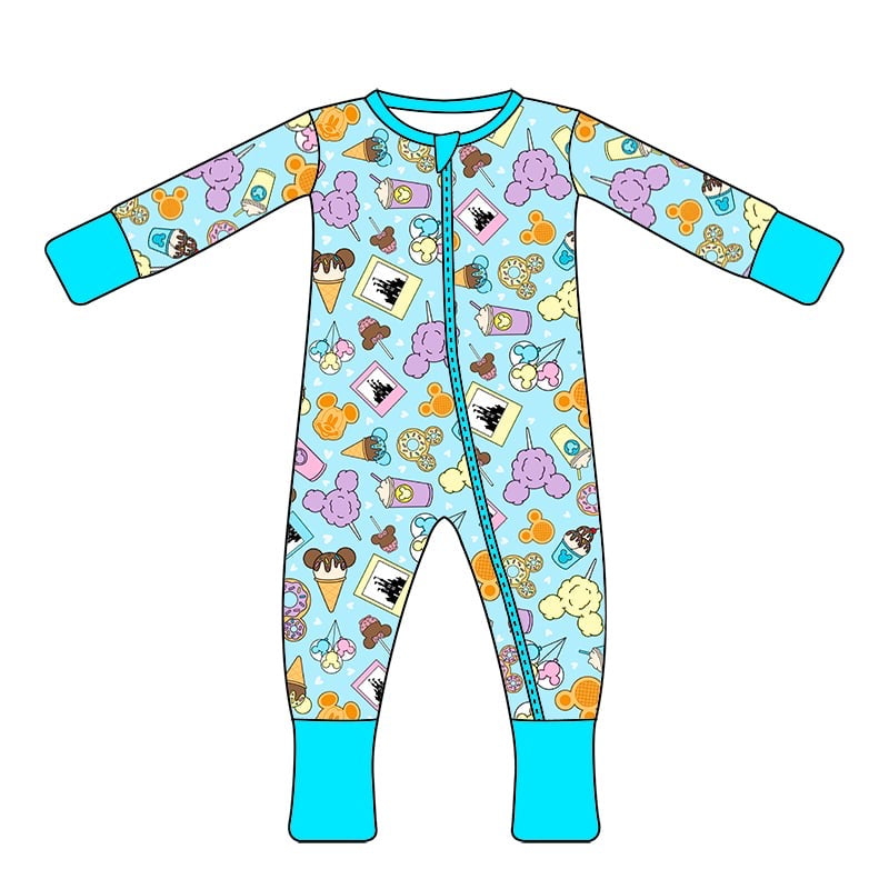 Snacks Bamboo Zippy Pajamas