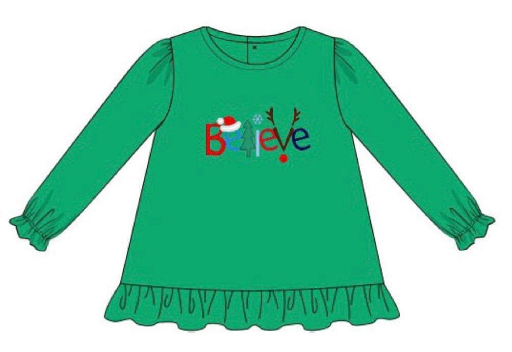 Christmas ruffled shirt collection