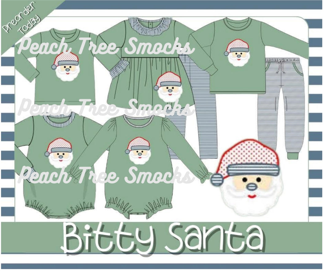 Boy bitty Santa bubble