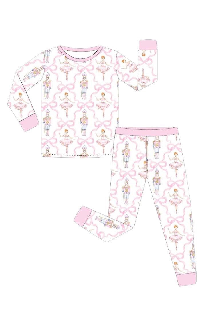 Nutcracker two piece bamboo pajamas