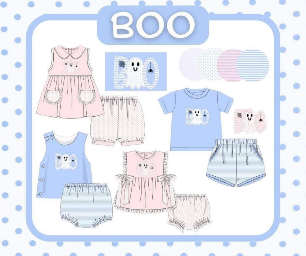 Boo collection boy short set