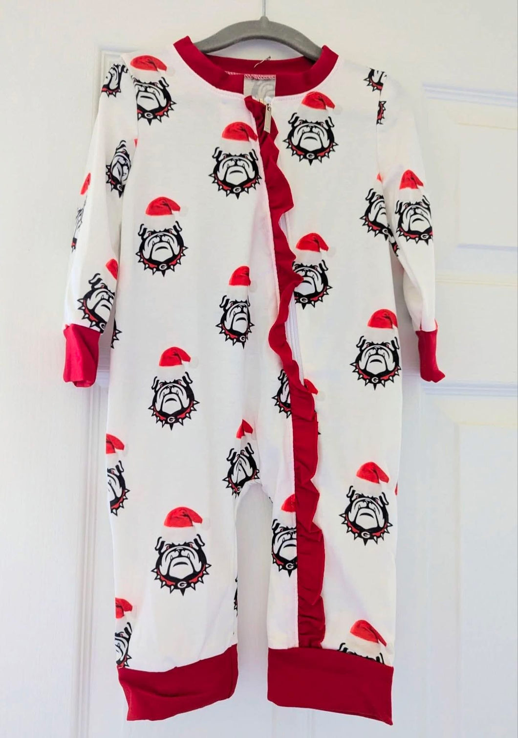 Game day Christmas pjs