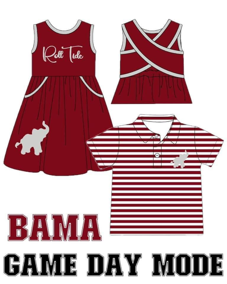 Bama game day dress