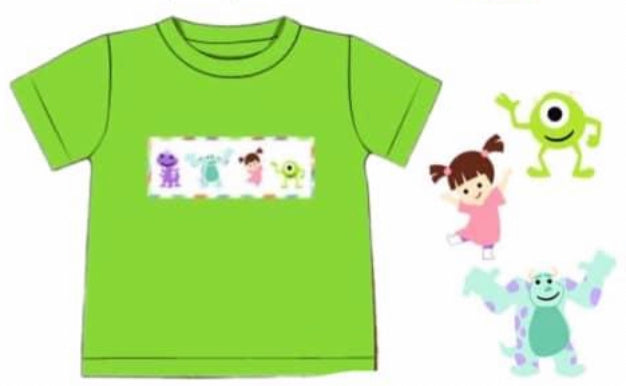Monsters Inc Boy Set