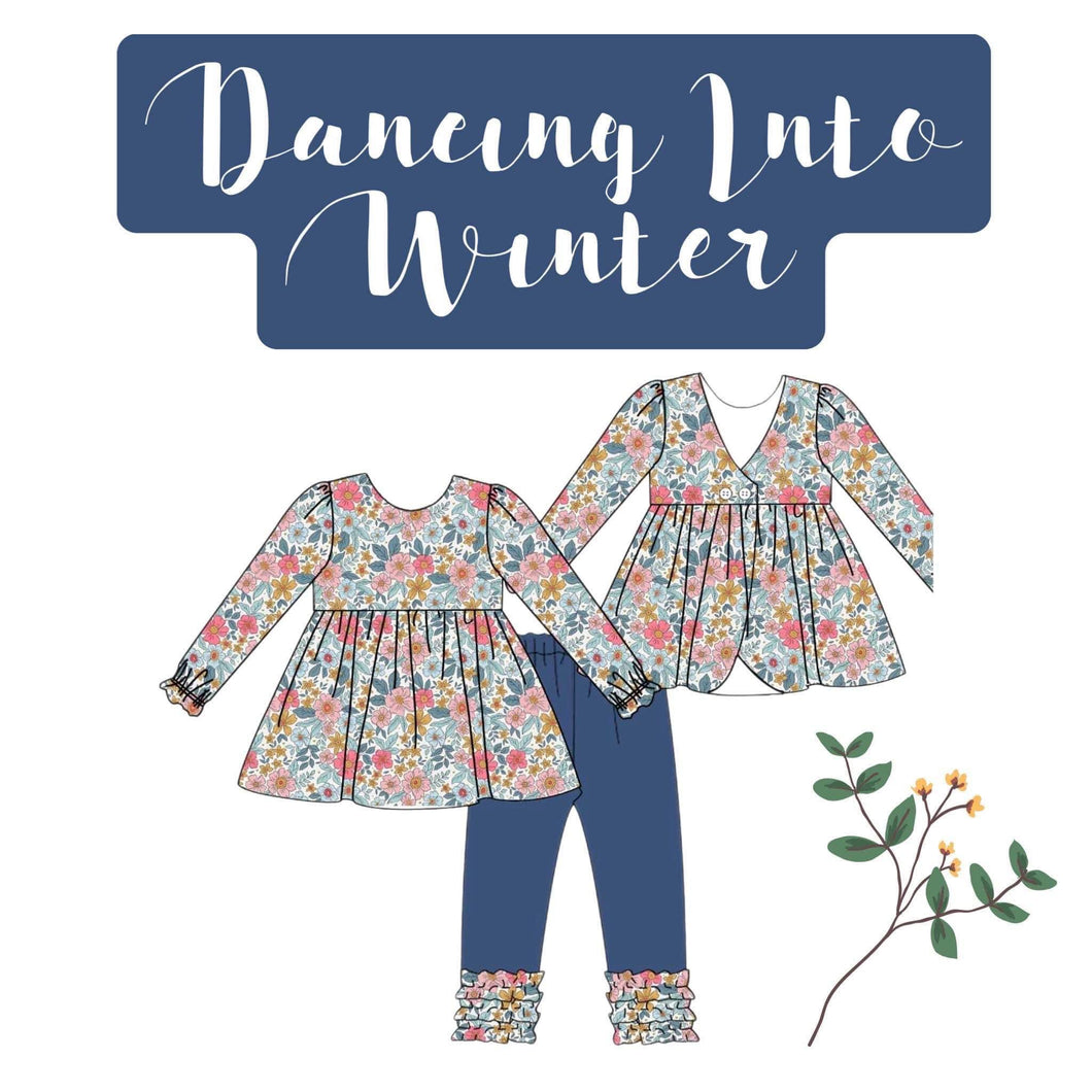 Dancing Into Winter Pants Set