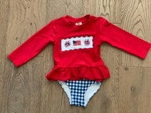 Load image into Gallery viewer, 4th of July swim - Girls
