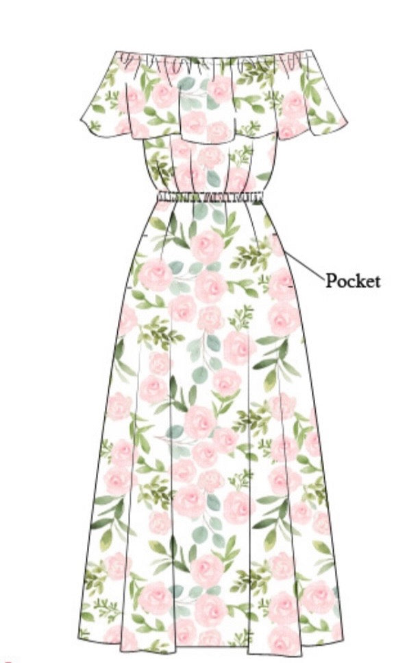 Mom floral dress